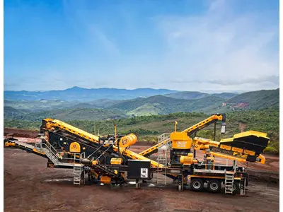 220-340 Ton/Hour Mobile Cone Crusher Plant