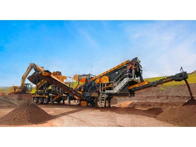 Installation mobile de concasseur conique 220-340 Ton/Heure - 10
