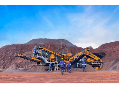 Installation mobile de concasseur conique 220-340 Ton/Heure - 11
