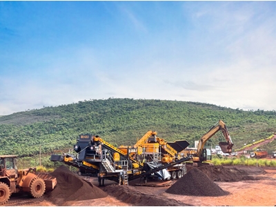 Installation mobile de concasseur conique 220-340 Ton/Heure - 12