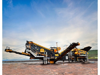 Installation mobile de concasseur conique 220-340 Ton/Heure - 2