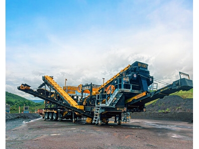Installation mobile de concasseur conique 220-340 Ton/Heure - 4