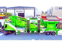 70-120 Ton / Saat Mobil Eleme Tesisi 