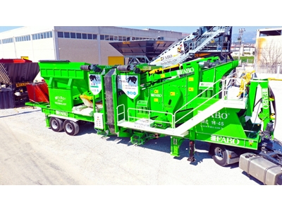 Installation mobile de criblage Me-1645, 70-120 Tonnes/heure - 6