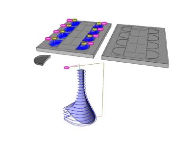 Conception de talon et de semelle en 3D Icad - 2