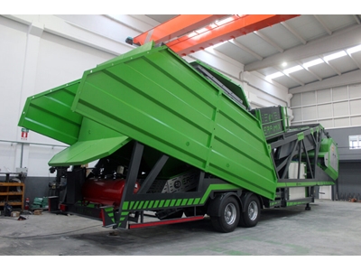 70 M3/Saat Tek Şase Mobil Beton Santrali - 2