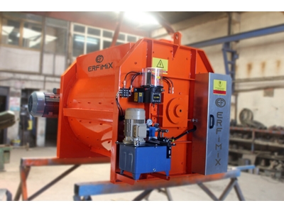 1500 Lt Single Shaft Beton Karıştırıcı Mikser - 6
