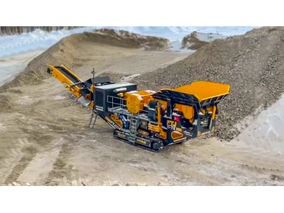 Saatte 150 - 300 Ton Ftj 11-75 Mobil Çeneli Kırıcı - 1