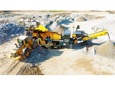 Saatte 150 - 300 Ton Ftj 11-75 Mobil Çeneli Kırıcı - 21