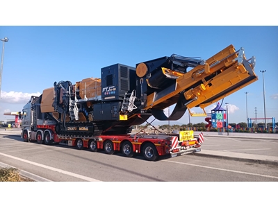 Saatte 150 - 300 Ton Ftj 11-75 Mobil Çeneli Kırıcı - 22