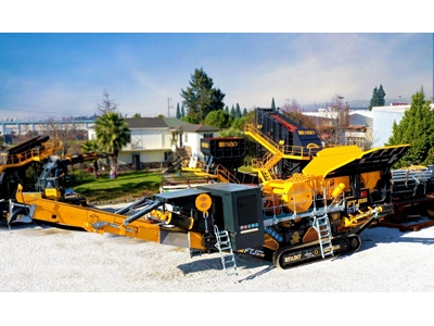 Saatte 150 - 300 Ton Ftj 11-75 Mobil Çeneli Kırıcı - 30