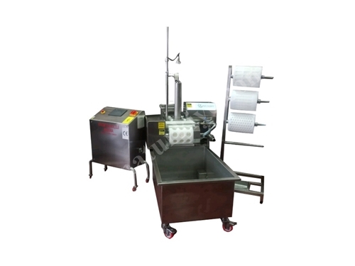 Mozzarella Cheese Cooking and Shaping Machine