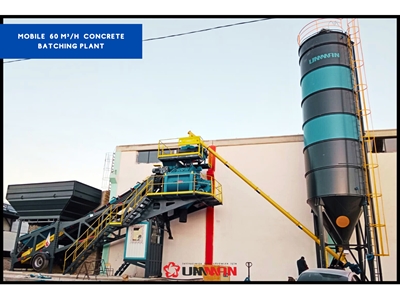 60 M³/H Mobil Beton Santrali - 0