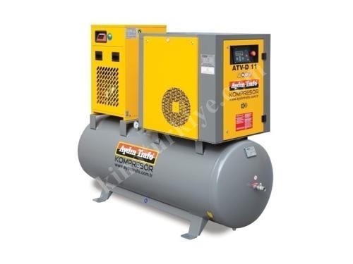 530 Lt (15 Hp) Screw Air Compressor with Dryer
