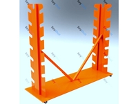 29 Pieces Portable Vertical Hanger Type Coil Transport Rack - 0
