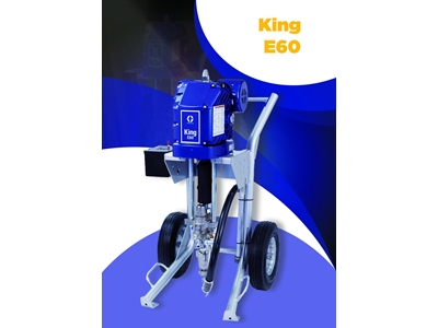 King E60 Airless Paint Machine - 1