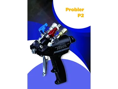 Probler P2 Çift Pistonlu Boya Makina Tabancası