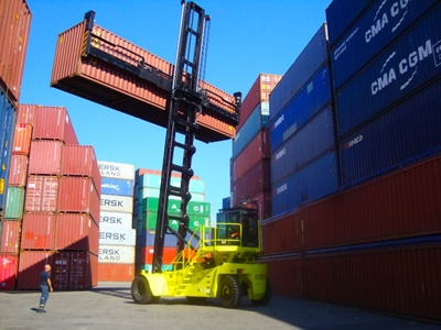 9 Ton 21700 Mm Boş Konteyner İstif Makinası - 9