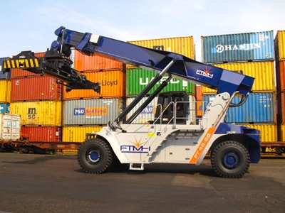 45 Ton 18000 Mm Dolu Konteyner Reach Stakers - 4