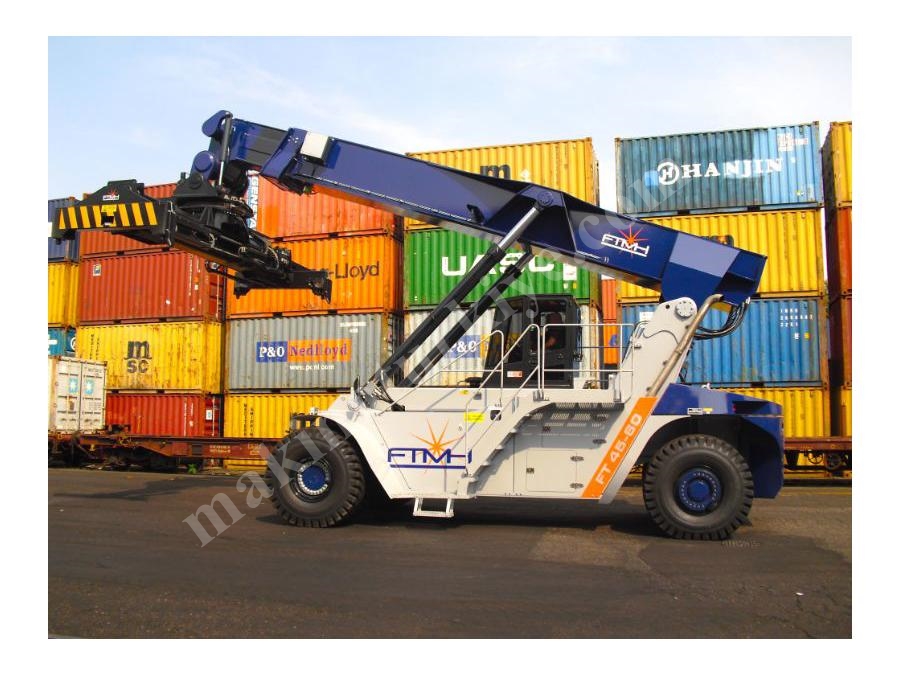 45 Ton 18000 Mm Dolu Konteyner Reach Stakers