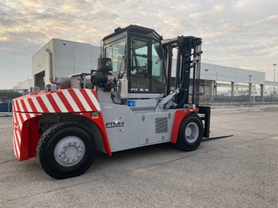 16 Ton 4000 Mm Duplex Diesel Forklift with Elevator - 3