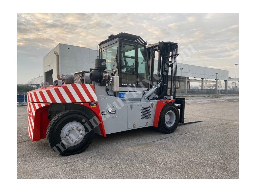 16 Ton 4000 Mm Duplex Diesel Forklift with Elevator