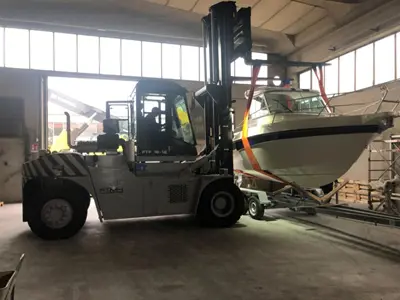 16 Ton 4000 Mm Dublex Asansörlü Dizel Forklift