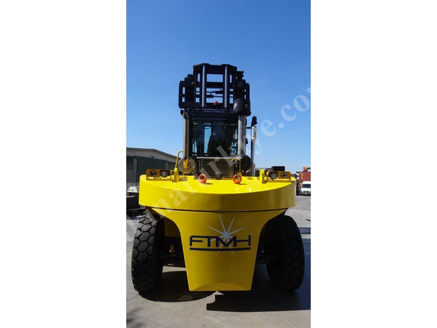 Chariot élévateur diesel duplex de 20 tonnes, 4000 mm avec ascenseur
