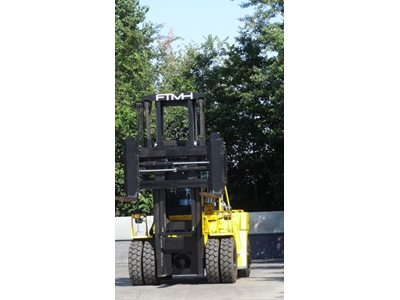 Chariot élévateur diesel duplex de 20 tonnes, 4000 mm avec ascenseur - 4