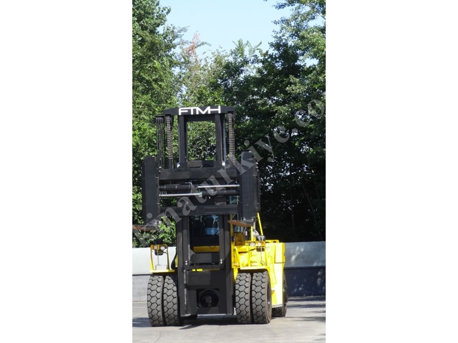 Chariot élévateur diesel duplex de 20 tonnes, 4000 mm avec ascenseur