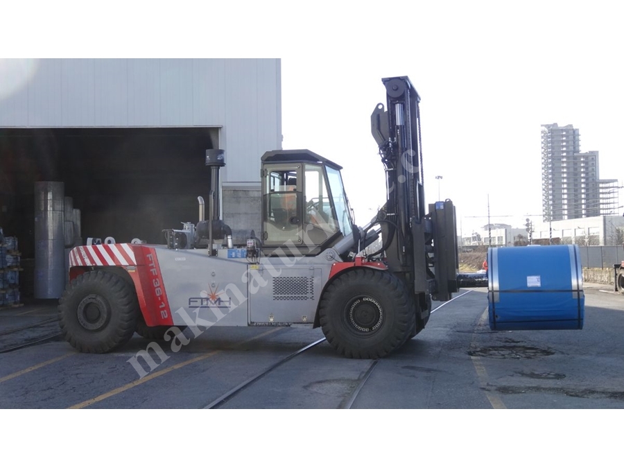Chariot élévateur diesel duplex de 33 tonnes, 4000 mm avec ascenseur