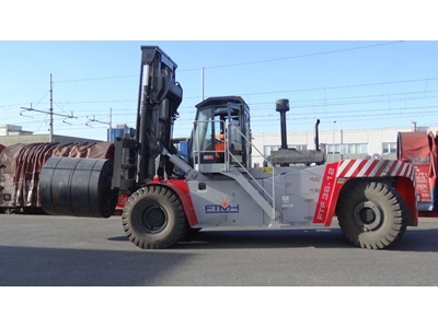 Chariot élévateur diesel duplex de 33 tonnes, 4000 mm avec ascenseur - 0