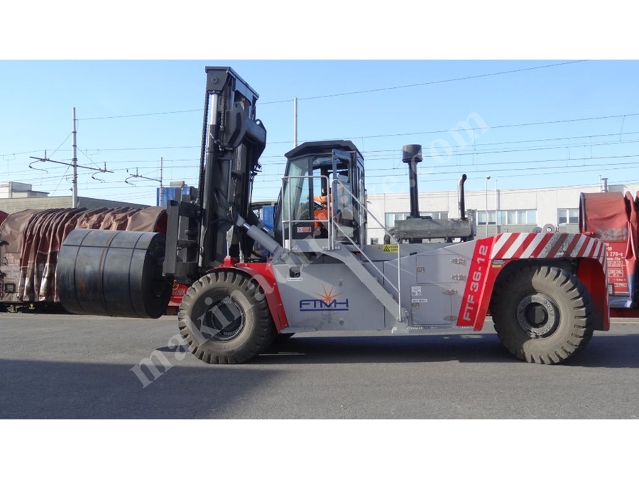 Chariot élévateur diesel duplex de 33 tonnes, 4000 mm avec ascenseur