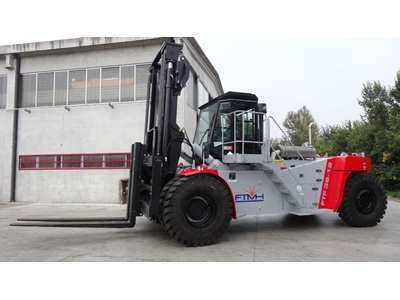 Chariot élévateur diesel duplex de 33 tonnes, 4000 mm avec ascenseur - 1