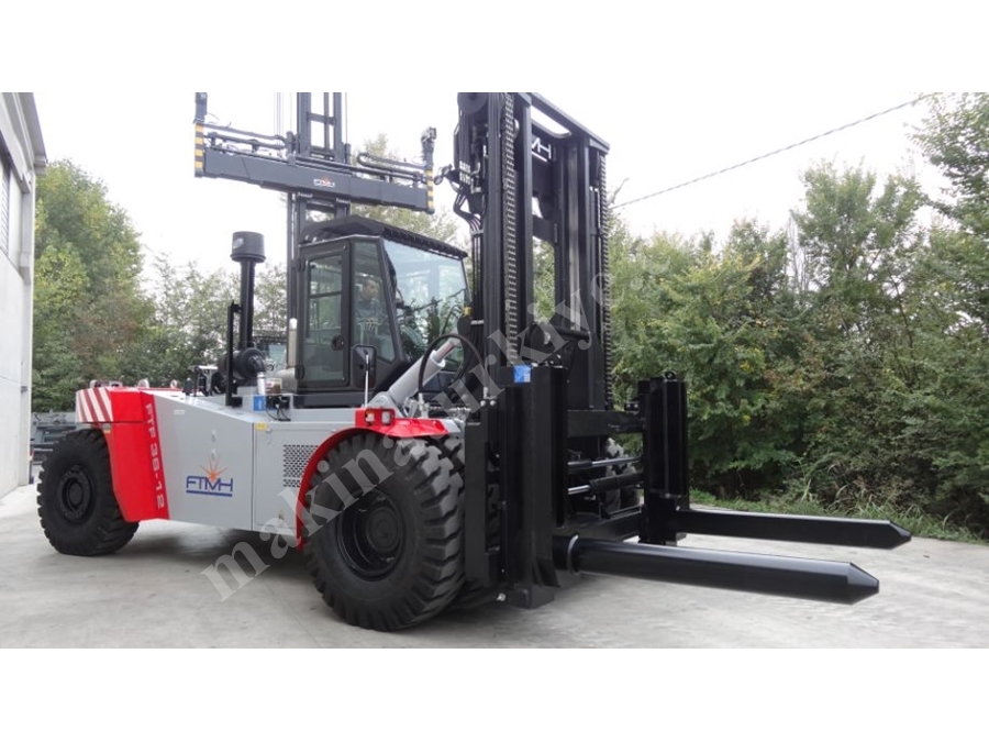 Chariot élévateur diesel duplex de 33 tonnes, 4000 mm avec ascenseur