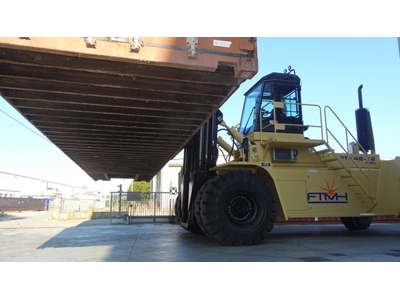 42 Ton 5100 Mm Duplex Diesel Forklift with Elevator - 2