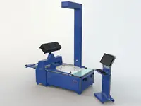 Système de numérisation et de mesure optique pour le contrôle qualité métallique de surface Planar P150.35