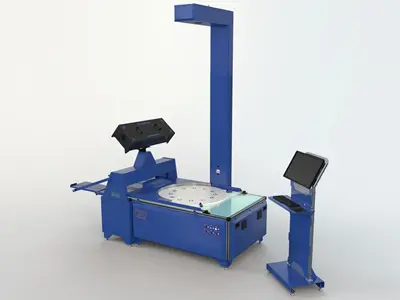 Planar P150.35 Sheet Metal Quality Control Optical Scanning and Measurement System