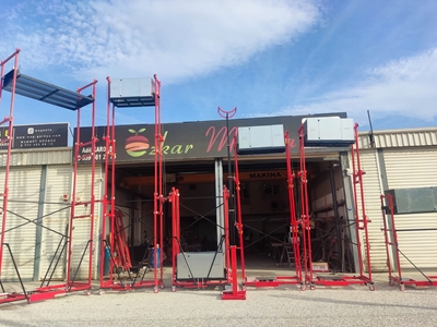 6 Meter Vertical Karlift Load Carrier Lift - 4