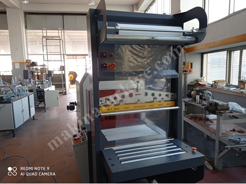 Machine d'emballage sous film thermorétractable en polyéthylène PE à coupe en L semi-automatique ankara