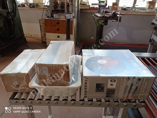 Machine d'emballage sous film thermorétractable en polyéthylène PE à coupe en L semi-automatique ankara