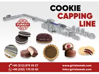 Cookie Capping Lines-Marshmallow Filled Chocolate Enrobed Biscuit (Type Chocopie) Production Line