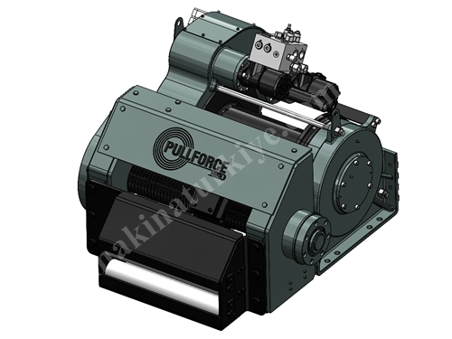 25000 Kg / 25 Ton Auto Hydraulic Winch With Automatic Spooling
