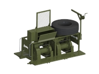 60000 Kg / 60 Ton Paired Winch Unit - 0