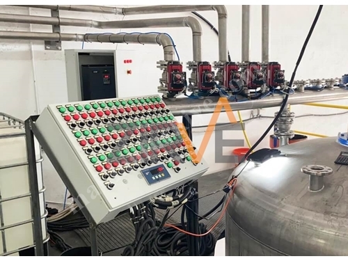 Pulverprodukt Bauchemie Industrieller Mischmischer