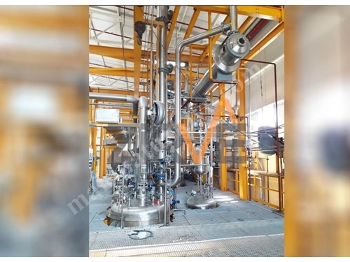 Usine de production de résine polyester