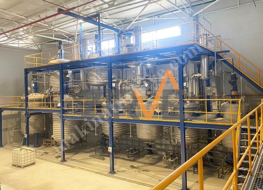 Usine de production de résine Pva