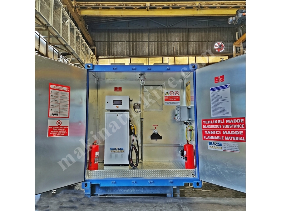 13,500 Lt 20 Dc' Konteyner Sistem Yakıt Tankı