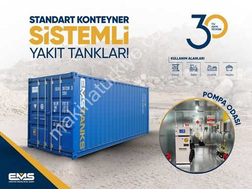 20 Dc' Container System Fuel Tank with 13,500 L Capacity