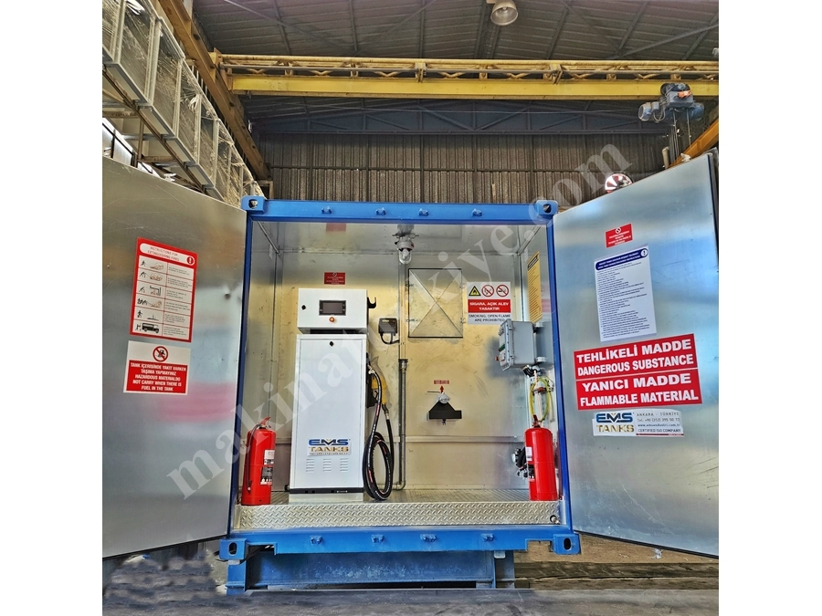 13,500 Lt 20 Dc' Konteyner Sistem Yakıt Tankı